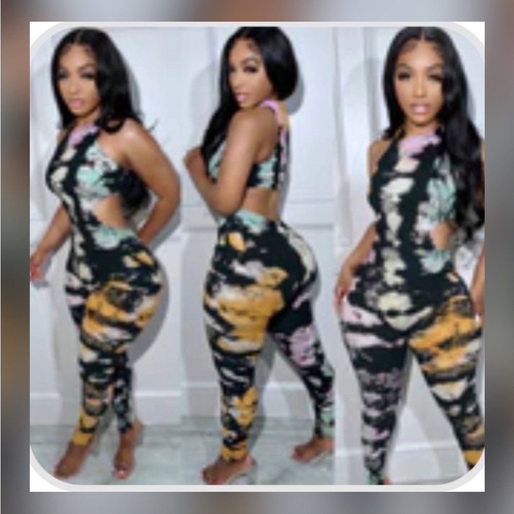 SOLD! Stylish Multicolor Jumpsuit